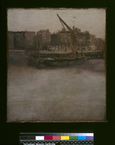 Symphony in Grey and Brown (Lindsey Row, Chelsea), c.1834-1948 by James Abbott McNeill Whistler